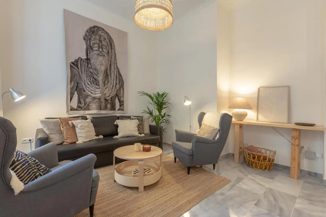 Puerta De Larios: Central Three-Bedroom Apartment With Balconies And Patio Malaga Spain