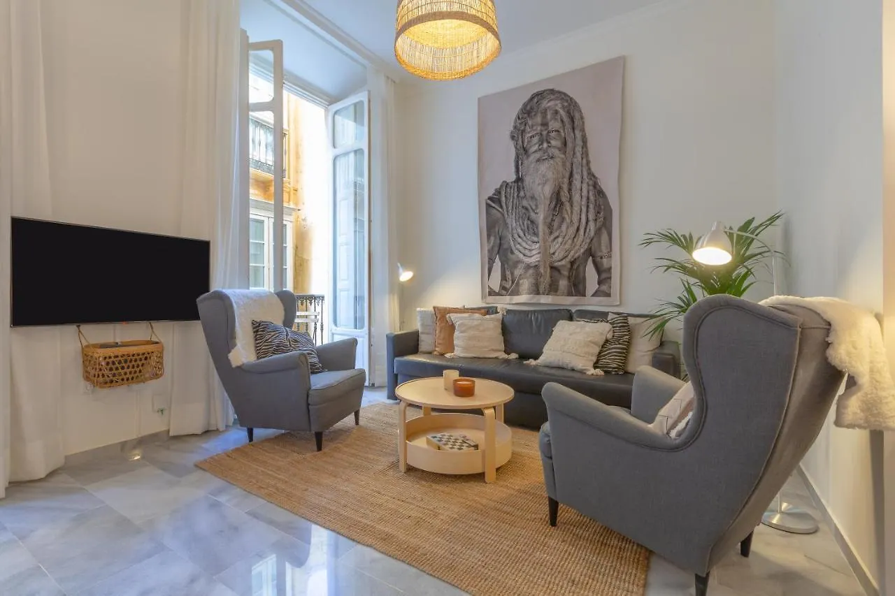 Puerta De Larios: Central Three-Bedroom Apartment With Balconies And Patio Malaga