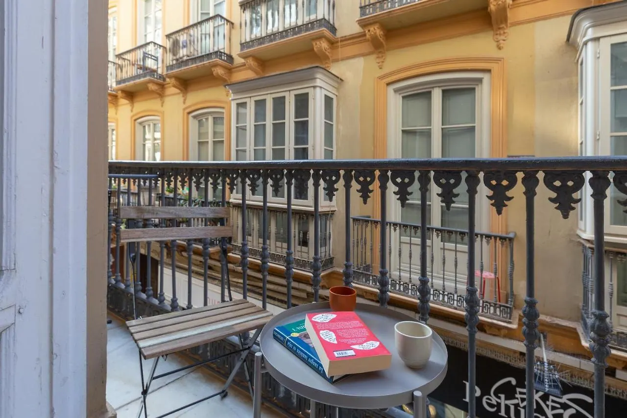 Puerta De Larios: Central Three-Bedroom Apartment With Balconies And Patio Malaga Spain